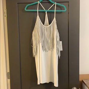 Zara fringe dress